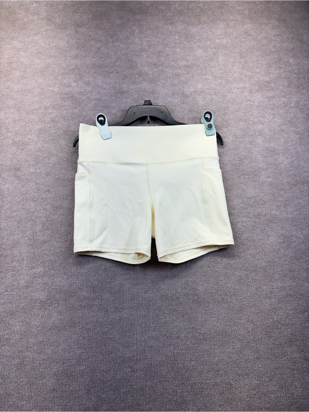 Athleta Yellow Bike Shorts Size Large